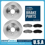 Fits Dodge Aries Shadow Front Disc Brake Rotors And Pads Kit. Fixed Price $123.99.