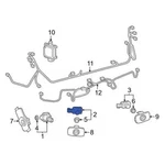 New Oem 2016-2022 Toyota Prius Ultrasonic Parking Aid Sensor 89341-48040-H0. Fixed Price $150.95.