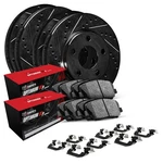 WHUH2-76052 R1 Concepts Brake Disc And Pad Kits 4-WHEEL Set Front & Rear. Fixed Price $472.72.