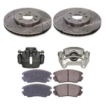 For Chevy Impala 14-20 Drilled & Slotted Front Brake Kit W Calipers. Fixed Price $340.26.