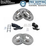Brake Rotor & Premium Posi Ceramic Pads Front Rear Kit Ford Mercury. Fixed Price $188.38.