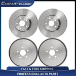 For 2009-2019 Toyota Corolla Brembo Front Rear Brake Drum Disc Rotor. Fixed Price $371.49.