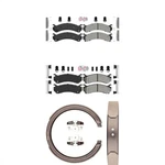 Front Brake Pads Rear Parking Shoes Kit For Chevrolet Silverado 2500 2004 OEE6. Fixed Price $151.54.