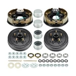 On 4.5" Bolt Circle Drum Kits W/ 10" X 2-1/4" Left And Right Self-adjusting.... Fixed Price $238.69.