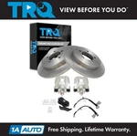 Trq Brake Pad & Rotor Kit Ceramic Fits Ford Mercury. Fixed Price $224.95.