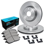 R1 Concepts Front Brake Kit For 2017-2020 Hyundai Elantra Blank Rotors.... Fixed Price $217.30.
