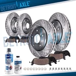 10PC Front Rear Drilled Disc Rotors Brake Pads Ford Explorer Lincoln Aviator. Fixed Price $289.99.