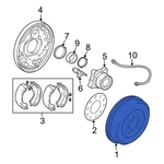 For Toyota Tacoma 2005-2015 4243104051 Rear Brake Drum. Fixed Price $134.15.