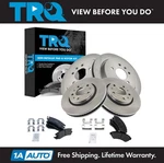 Trq Brake Pad & Rotor Kit Semi-metallic Fits 2003 Cadillac Seville. Fixed Price $229.95.