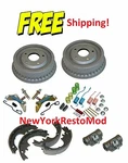 Rear Brake Drum Kit Shoes Pads Hardware Wheel Cylinders New 64-72 Gm Body. Fixed Price $275.00.
