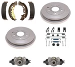 Brake Drums Shoes Wheel Cylinder Spring Kit Fits 1999-2001 Honda Odyssey Rear. Fixed Price $186.95.