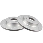 Rear Drilled Slotted Disc Brake Rotors For Chevy Cobalt Malibu Pontiac G5 G6 Hhr. Fixed Price $72.65.