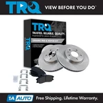 Trq Front Ceramic Brake Pads & Rotors Kit For Chevy Equinox Torrent Vue. Fixed Price $124.95.