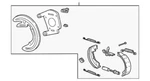 Genuine Ford 2000-2005 Excursion F-250/350 Super Duty Parking Brake 4C3Z-2210-AA. Fixed Price $213.83.