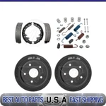 Raybestos Rear Brake Drums & Shoes Hardware Ford E-150 Econoline 1977-1986. Fixed Price $264.70.