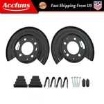 Pair Brake Dust Shield Backing Plates Rear 924-224 Ford F-350 F-450 6.7L V8. Fixed Price $24.22.