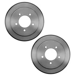 Brembo Pair Set Of 2 Rear Brake Drums 5 Lugs For Sebring Avenger Caliber Patriot. Fixed Price $126.95.