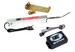 E-stopp Electric Push Button Parking Brake Kit W/ Combiner Bracket Black. Fixed Price $579.95.