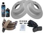 Trq 85QC32G Rear Brake Pad Rotor Shoe Drum Kit Fits 2008-2014 Mitsubishi Lancer. Fixed Price $117.83.