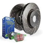 Ebc S3KF1124 Kits Greenstuff Pads And Gd Rotors. Fixed Price $355.89.