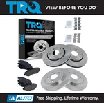 Trq Front & Rear Posi Ceramic Disc Brake Pad Rotor Kit For Chrysler Dodge. Fixed Price $219.95.