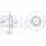Delphi BG2533 Brake Disc For Daihatsu. Fixed Price $52.36.