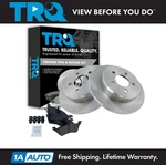Trq Brake Pad Rotor Kit Ceramic Rear For 01-07 Town & Country Grand Caravan. Fixed Price $115.95.