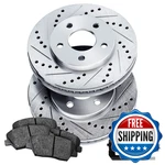 Rear Brakes And Rotors Kit Pads. Fixed Price $145.06.
