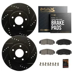 Rear Drilled Slotted Rotors + Pads For Nissan Murano Pathfinder Infiniti QX60. Fixed Price $130.99.