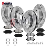 Front Rear Brake Rotors Pads For 2005-2006 Toyota Camry 2004-2008 Solara. Fixed Price $158.99.