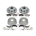 Disc Brake Pads / Shoes Rotors And Drums Kit Power Stop KOE15075DK. Fixed Price $488.99.