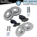Front & Rear Posi Ceramic Disc Brake Pad Rotor Kit For Chrysler Dodge. Fixed Price $155.54.