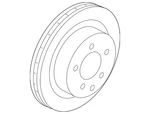 Genuine Nissan Disc Brake Rotor 43206-6RA0C. Fixed Price $93.36.