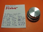 Fisher Piece Split Volume Balance Knob RS-2002 RS-2003 RS-2007 Receiver. Fixed Price $9.32.