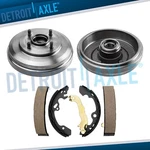4PC Rear Brake Drums And Shoes Kit 2009 2010 2011 Ford Focus 2.0L 2.5L. Fixed Price $144.27.
