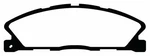 Disc Brake Set-redstuff Ceramic Low Dust Front Ebc New DP33019C. Fixed Price $183.01.