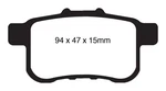 Ebc Greenstuff Rear Brake Pads. Fixed Price $141.45.