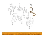 Buick Gm Oem 10-13 Lacrosse Abs Anti-lock Brakes-front Speed Sensor 22821303. Fixed Price $50.71.
