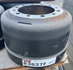 Webb Wheel Semi-trailer Brake Drums 12 1/4" X 1/2". Part Number 63637F. Fixed Price $275.00.