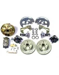Gm Chevy Ii 2 Nova High Performance Power Disc Brake Kit Slotted Rotors. Fixed Price $565.00.