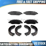 Magma Front Rear Disc Brake Pad Set Drum Shoe For 2007-2017 Nissan Tiida. Fixed Price $54.36.