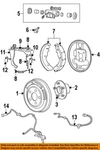 Chrysler Oem 09-17 Compass Rear Suspension Brake Components-lever 5191304AA. Fixed Price $11.51.