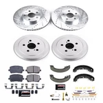 Power Stop K15227DK 1-CLICK Performance Pad/rotor/drum And Shoe Kits. Fixed Price $302.92.