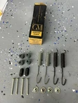 1963-65 Corvette Drum Brake Rear Shoe Hold Down Spring Set 3740014 Incomplete. Fixed Price $30.00.
