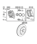 Genuine Mopar Brake Bleeder Screw J0920463AB. Fixed Price $27.72.