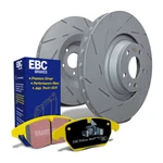Ebc S9KF1939 Yellowstuff Brake Pads & Usr Slotted Rotors For 2010-2015 Honda Cr. Fixed Price $354.95.