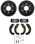Brake Drums Shoes & Cylinders Kit Rear For Blazer K1500 Pickup Tahoe Yukon 4WD. Fixed Price $325.95.