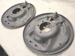 68 69 70 71 72 73 74 Oem Mopar 11" Rear Drum Backing Plates Cuda Charger Gtx. Fixed Price $399.99.