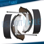 Rear Brake Shoes For 2005 2006 2007 2008 Chevrolet Silverado Gmc Sierra 1500. Fixed Price $48.30.