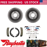Front Kit Brake Drums & Shoes Hardware 1967 Ford P-100 Raybestos. Fixed Price $313.04.